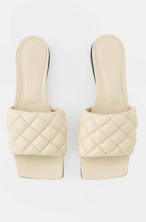 Bottega Veneta Padded Leather Lido Sandal