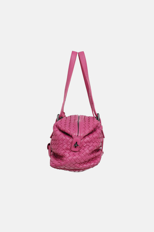 Bottega Veneta 2011 Leather Intrecciato Montaigne Bag