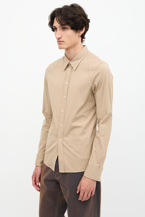 Bottega Veneta Point Collar Shirt