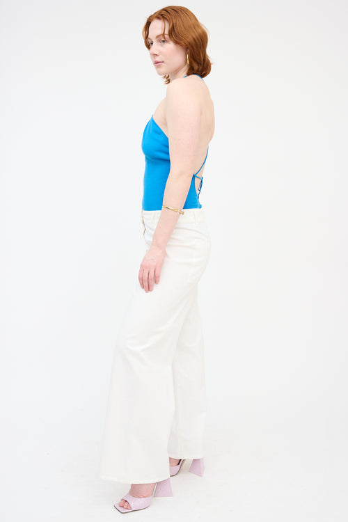 Bottega Veneta Pre-Fall 2020 Cashmere Halter Bodysuit