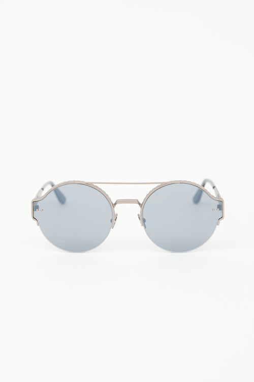 Bottega Veneta BV0013S Circle Sunglasses