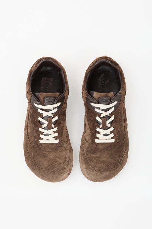 Bottega Veneta Suede Orbit Flash Sneaker