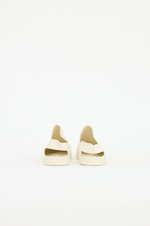 Bottega Veneta Rubber Slingback Sandal