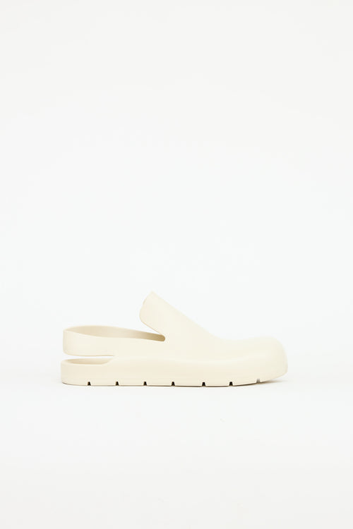 Bottega Veneta Rubber Slingback Sandal