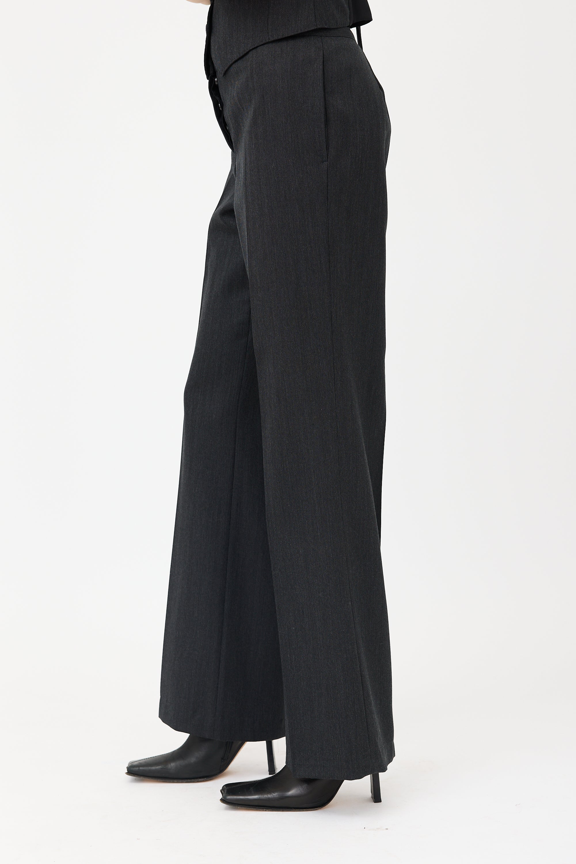 Bottega Veneta Wool Patterned Trouser