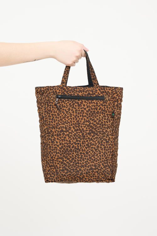Bottega Veneta Print Reversible Tote Bag