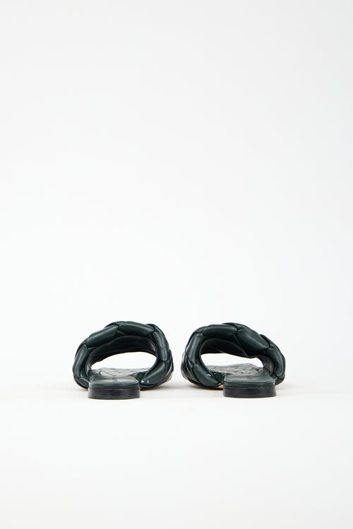 Bottega Veneta Leather Lido Slide
