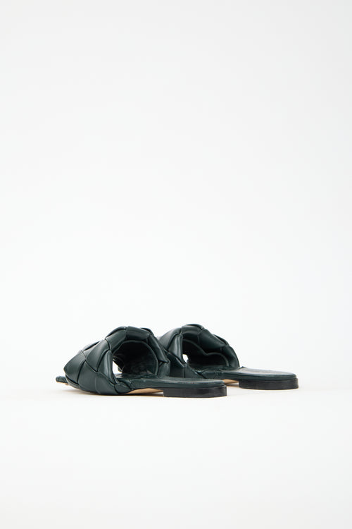 Bottega Veneta Leather Lido Slide