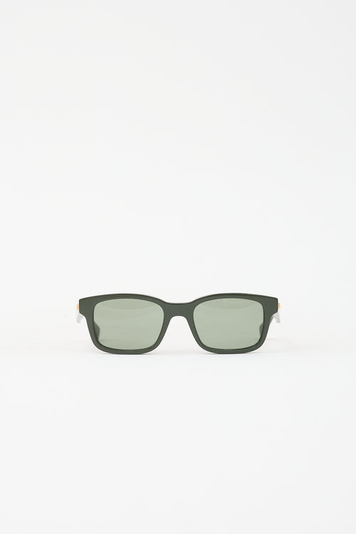 Bottega Veneta BV1146S Rectangle Sunglasses