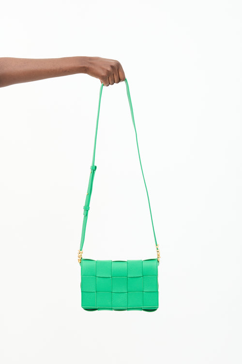 Bottega Veneta Intreccio Leather Medium Cassette Bag