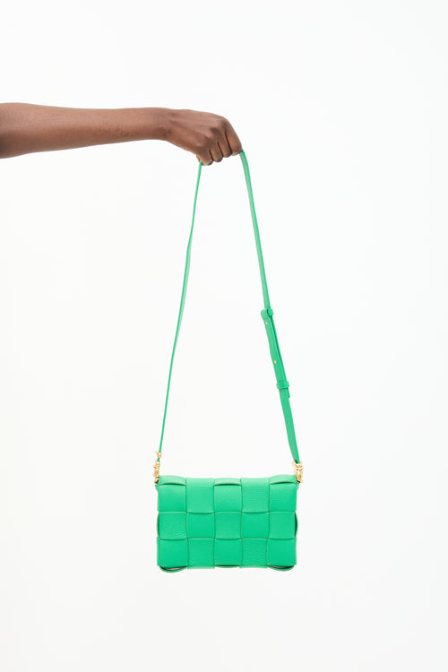 Bottega Veneta Intreccio Leather Medium Cassette Bag