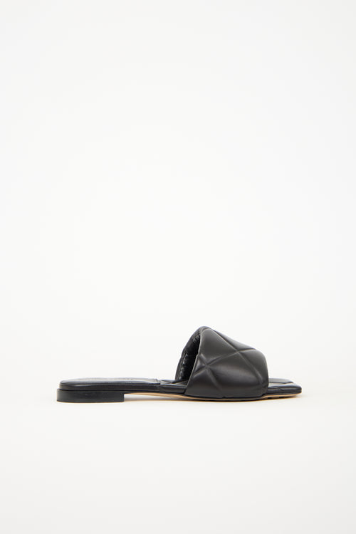 Bottega Veneta Leather Lido Slide