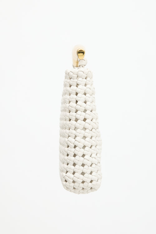 Bottega Veneta Leather Crochet Sardine Bag