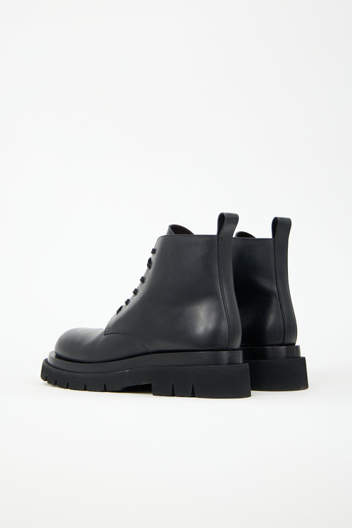 Bottega Veneta Leather Lug Boot