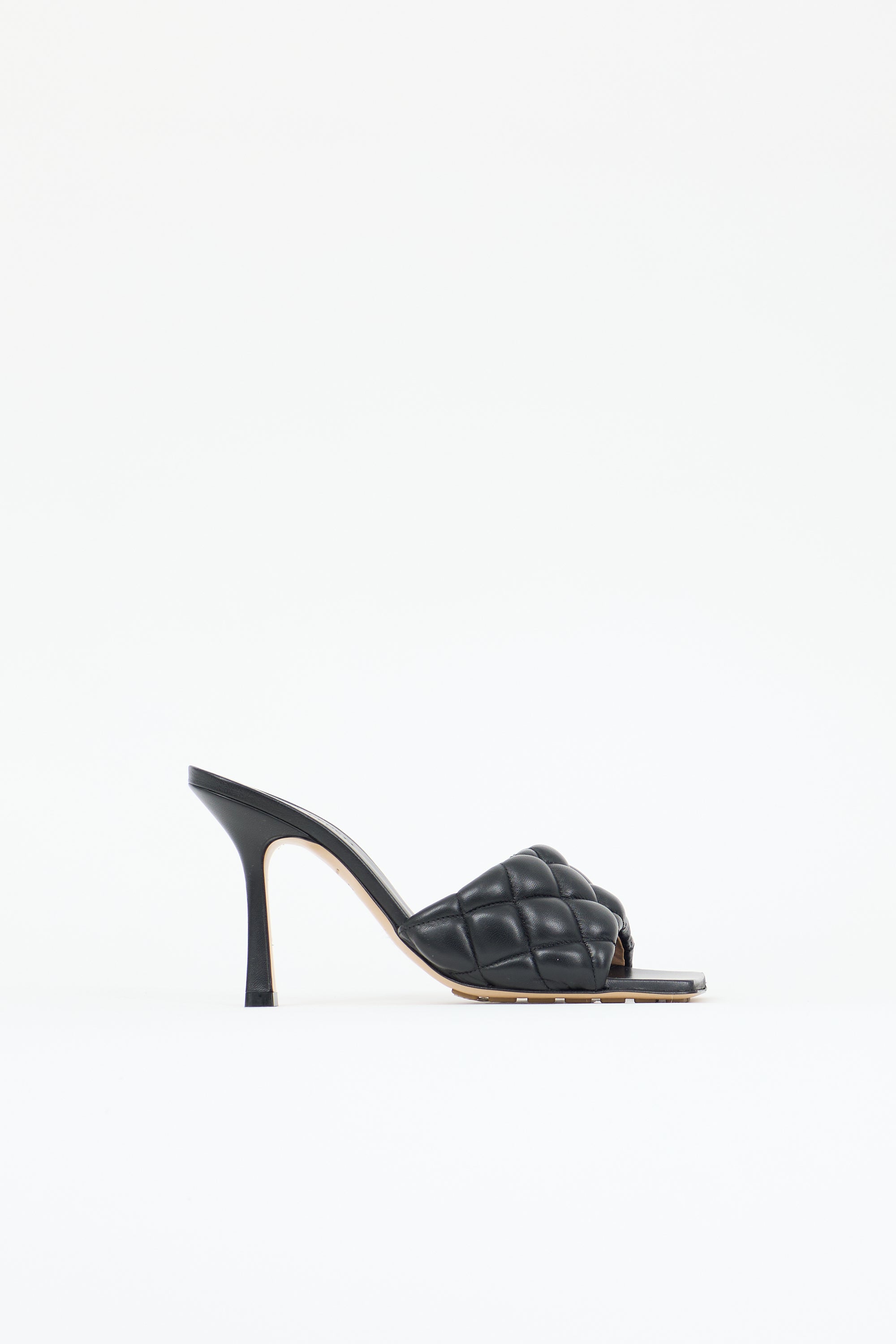 Bottega Veneta Leather Padded Mule