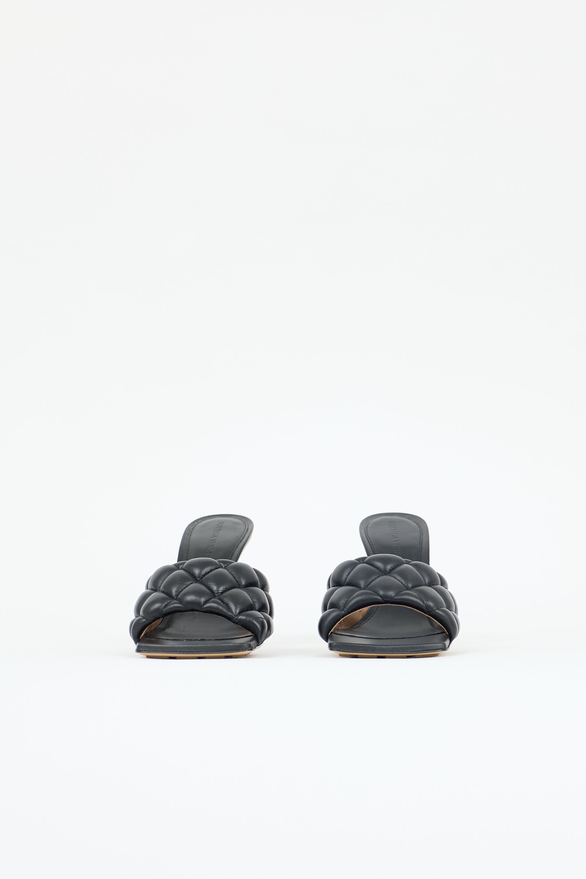 Bottega Veneta Leather Padded Mule