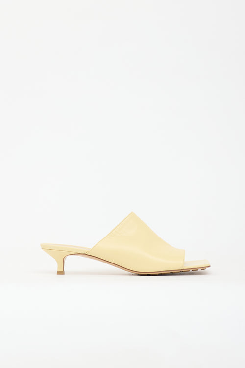 Bottega Veneta Leather Stretch Mule