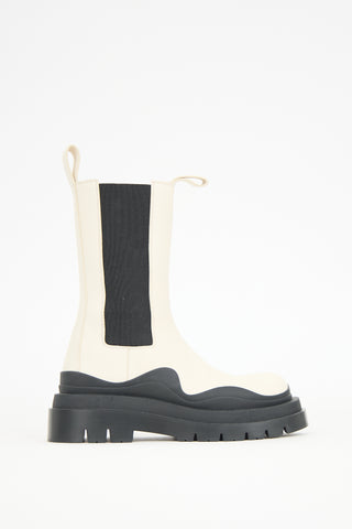 Bottega Veneta Leather The Lug Chelsea Boot