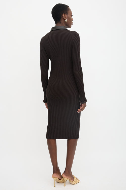 Bottega Veneta Pre-Fall 2020 Wool Ribbed Dress