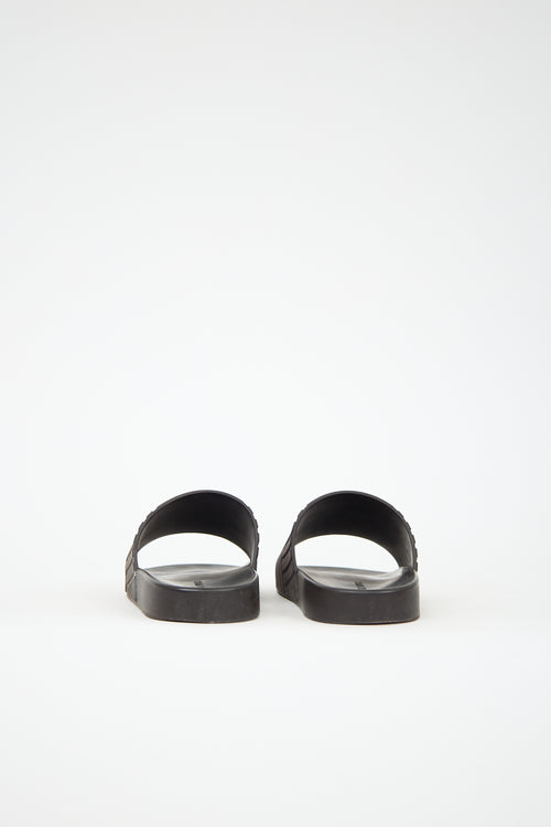 Bottega Veneta Rubber Slider Sandal