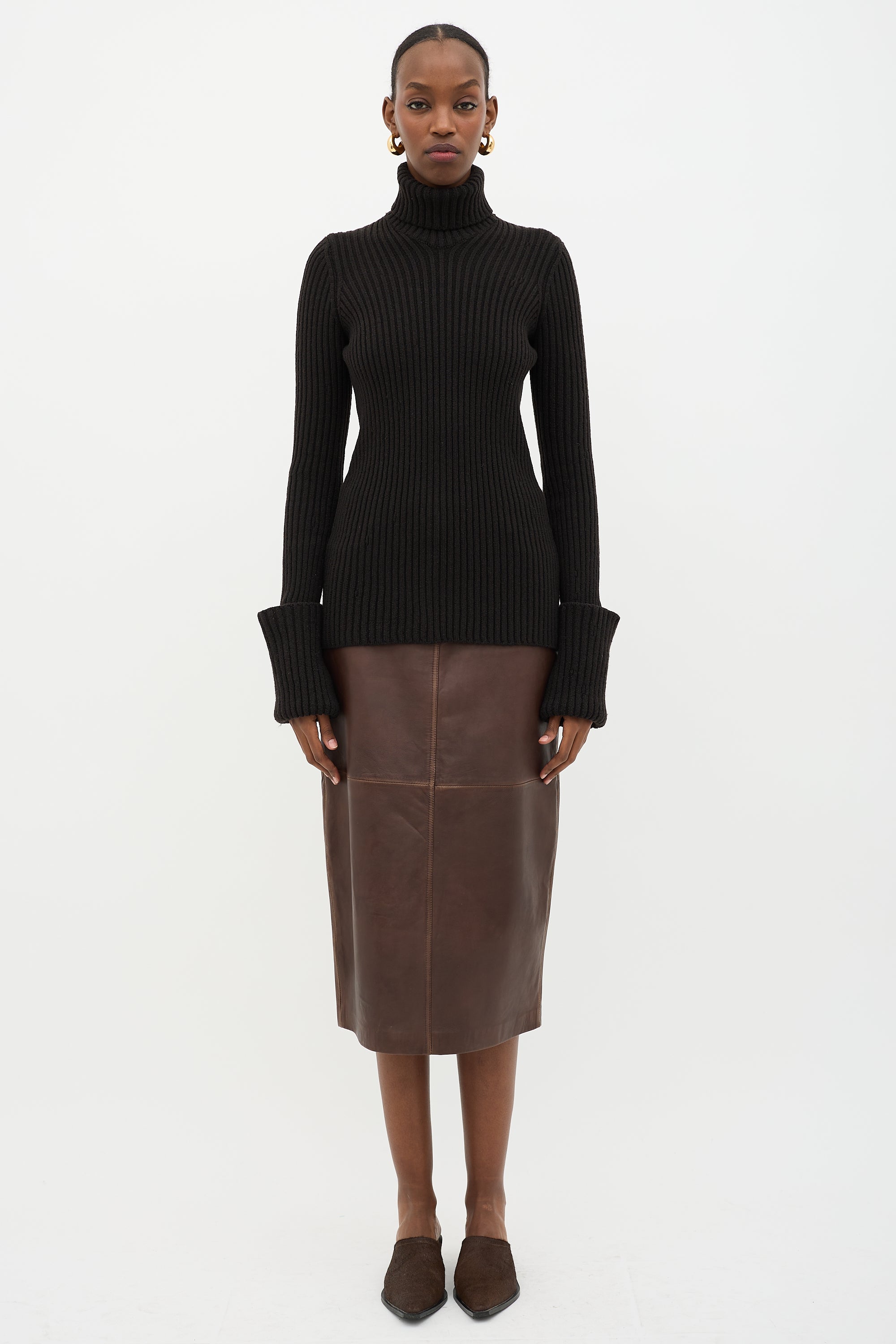 Bottega Veneta Wool Open Back Sweater