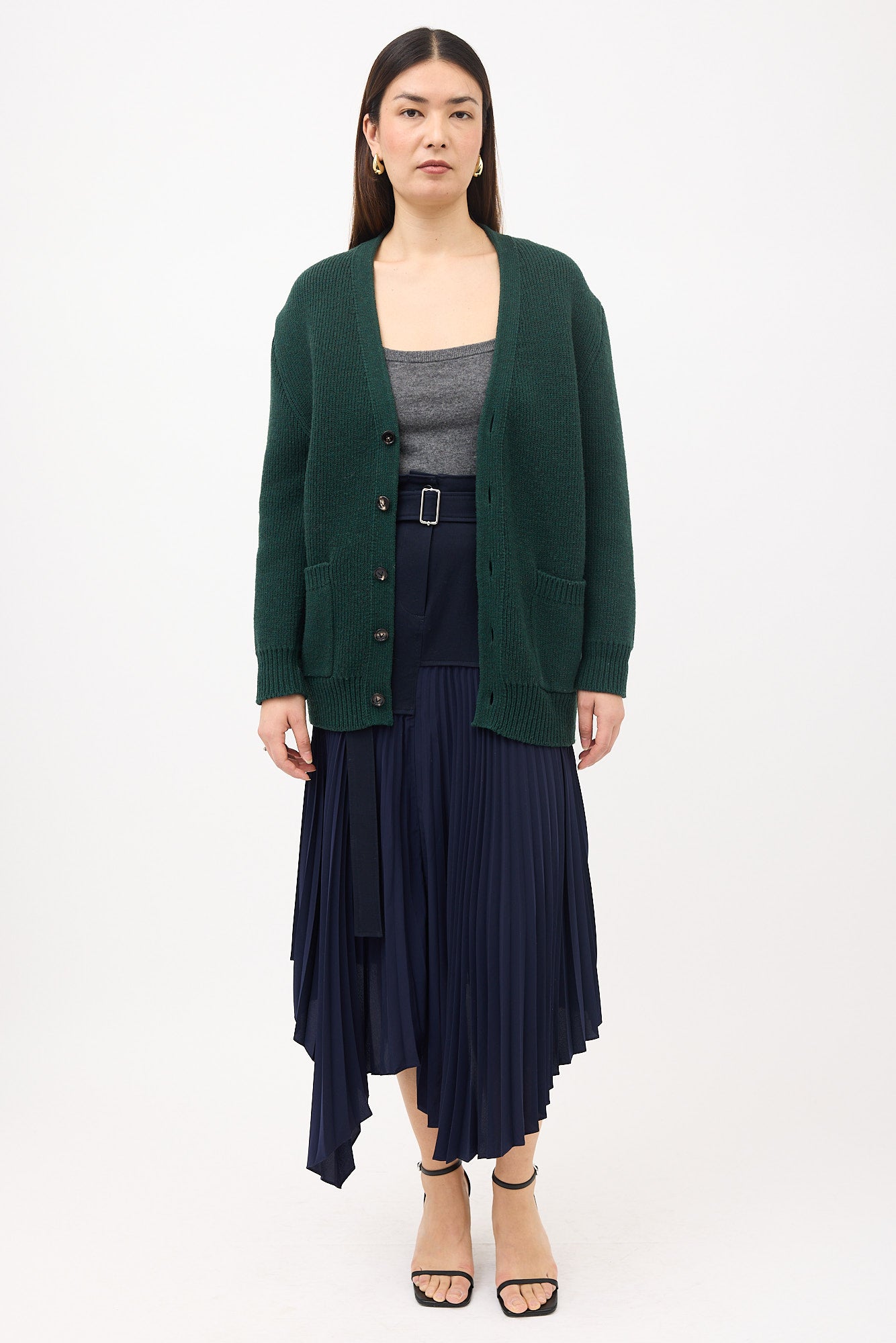 Bottega Veneta Wool Oversized Cardigan