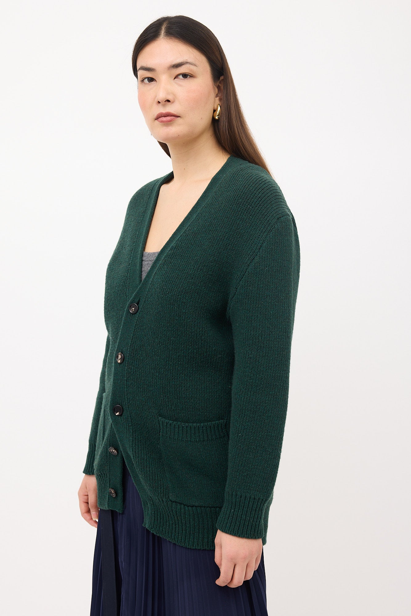 Bottega Veneta Wool Oversized Cardigan