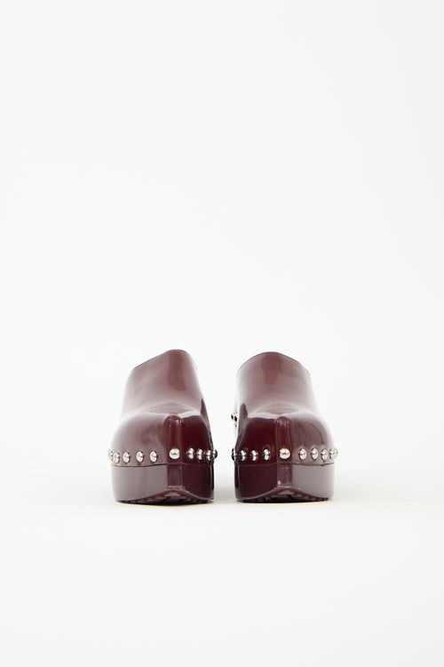 Bottega Veneta Patent Leather 60 Clog