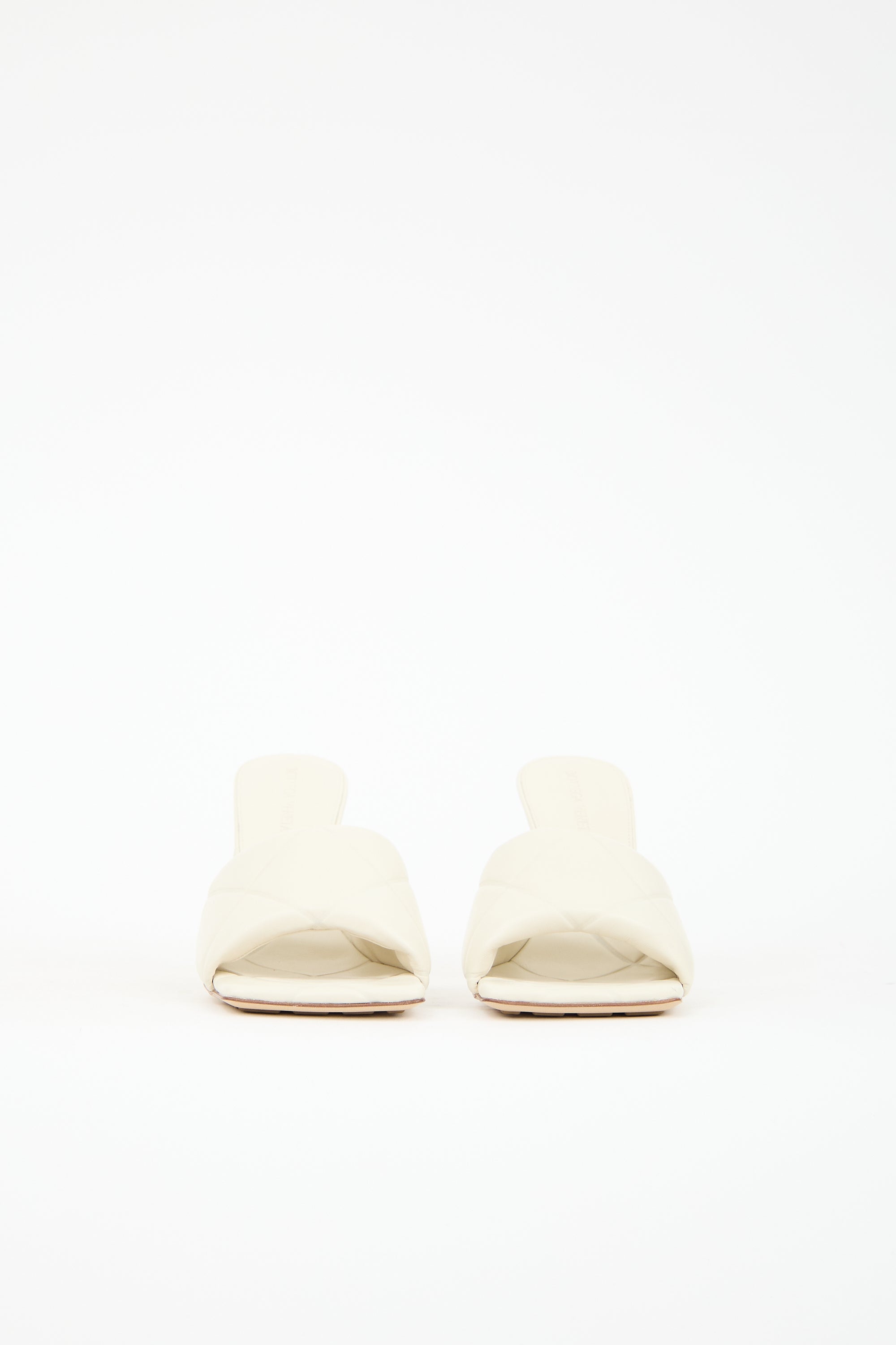 Bottega Veneta Leather Padded Stretch Mule