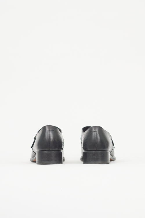 Brioni Leather Strap Dress Shoe