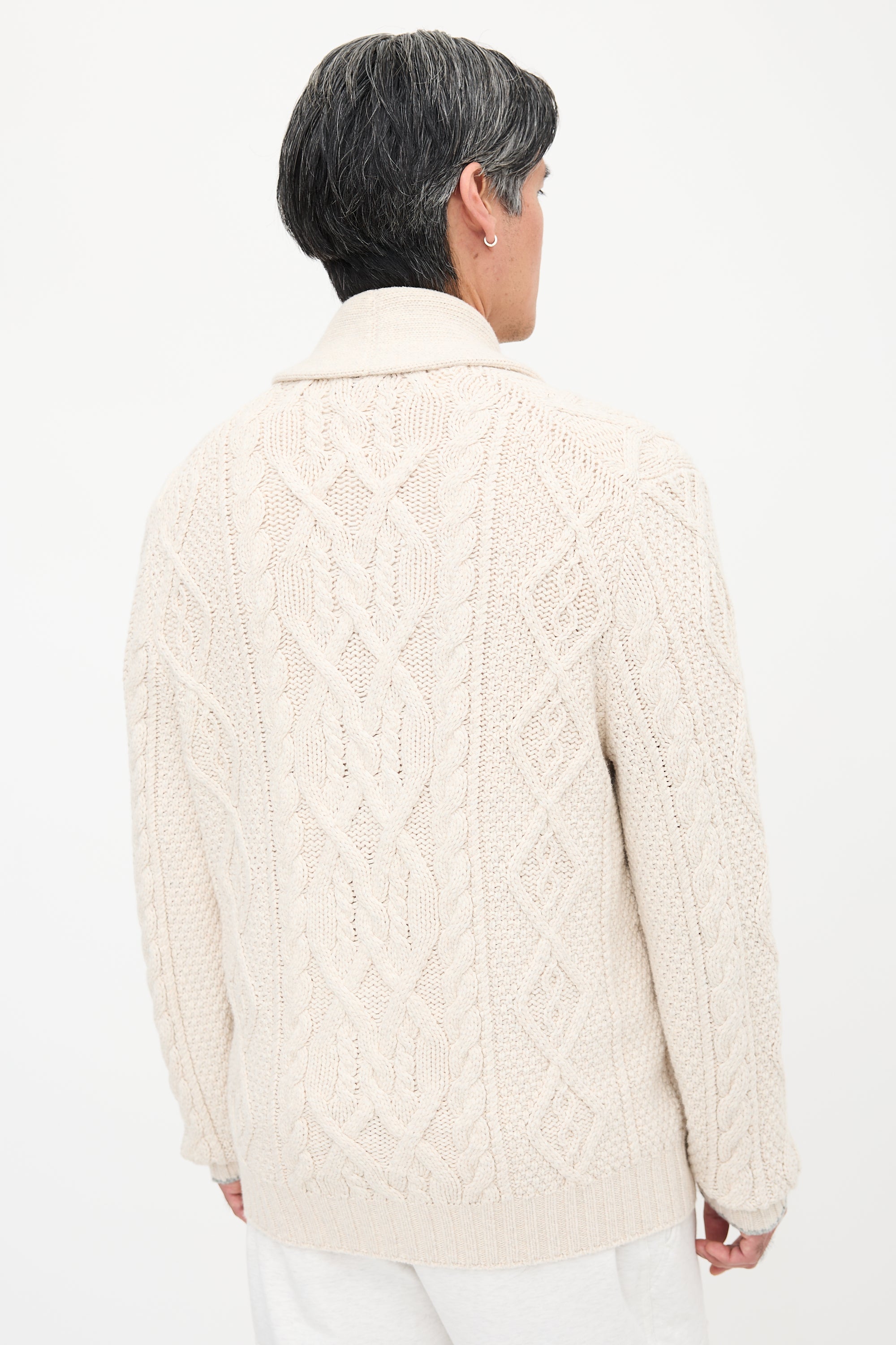 Brunello Cucinelli Cable Knit Cardigan