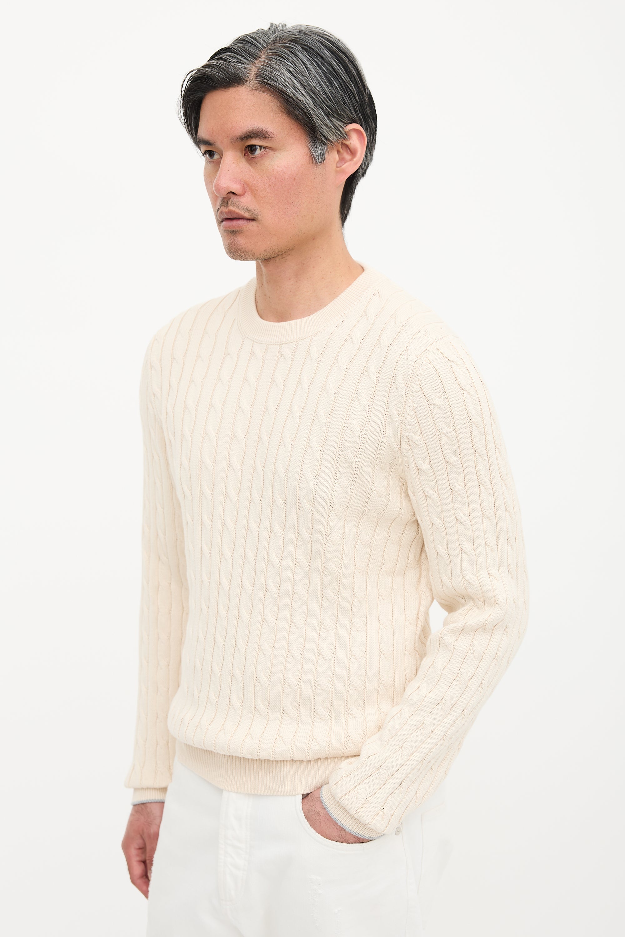 Brunello Cucinelli Cable Knit Sweater