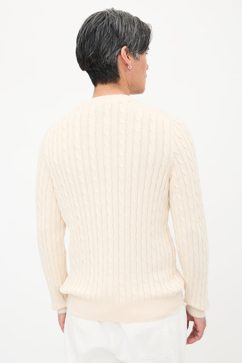 Brunello Cucinelli Cable Knit Sweater