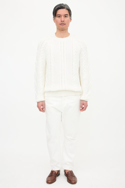 Brunello Cucinelli Cable Knit Sweater