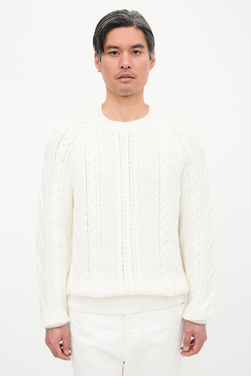 Brunello Cucinelli Cable Knit Sweater