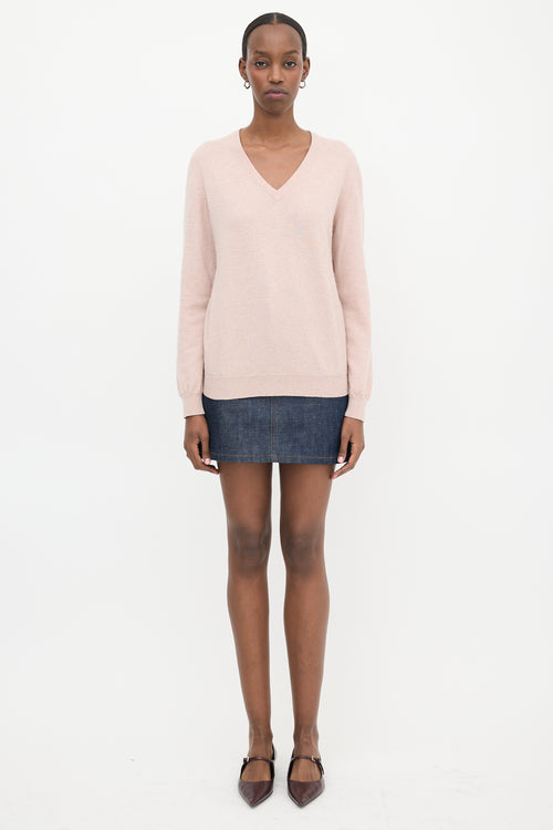 Brunello Cucinelli Cashmere V-Neck Sweater