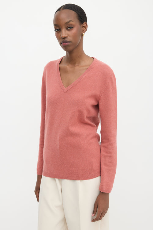 Brunello Cucinelli Cashmere V-Neck Sweater