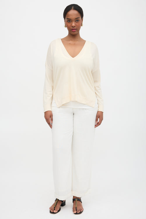 Brunello Cucinelli Cashmere & Silk Sweater