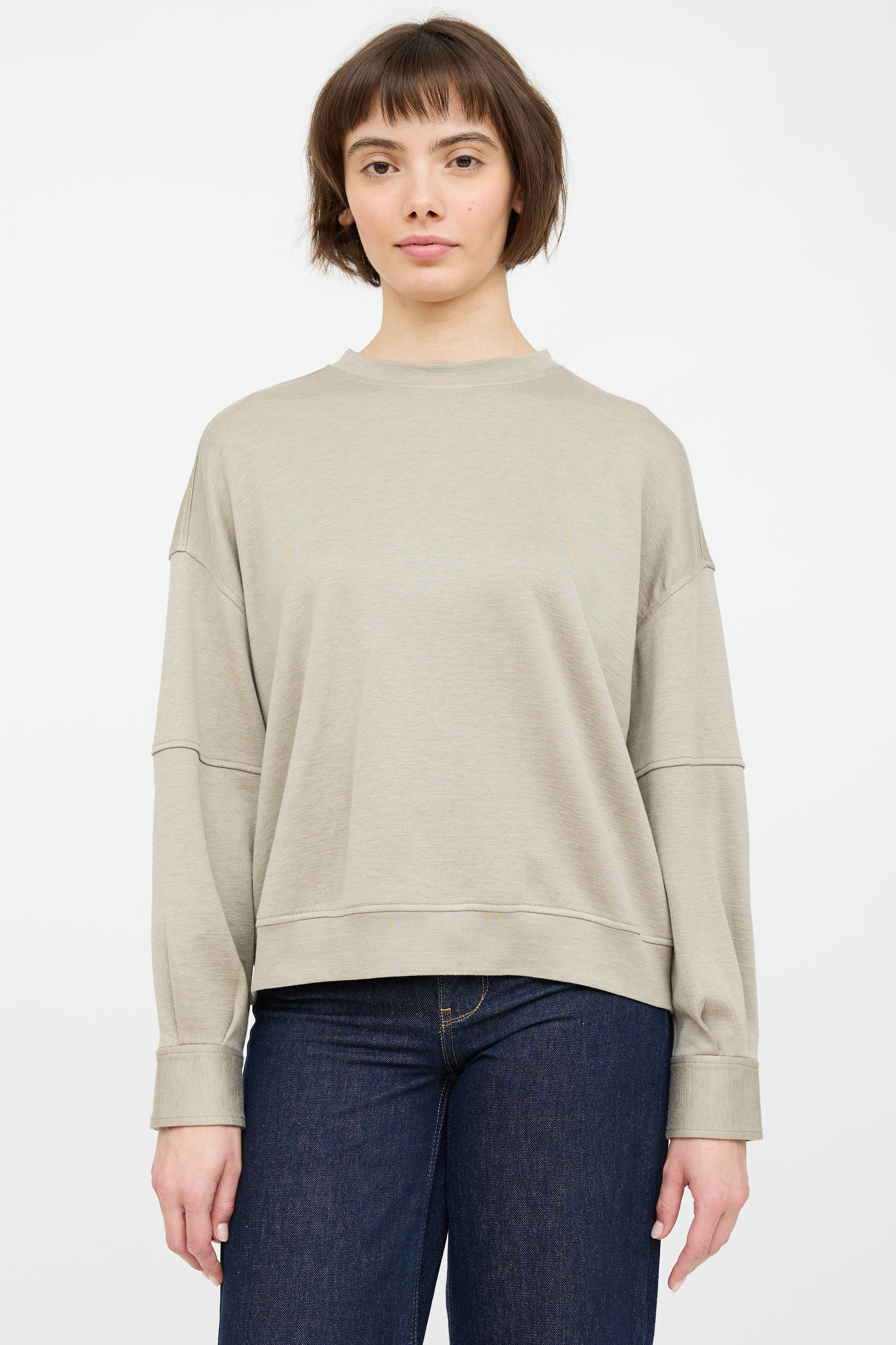 Brunello Cucinelli Monili Trim Panelled Top