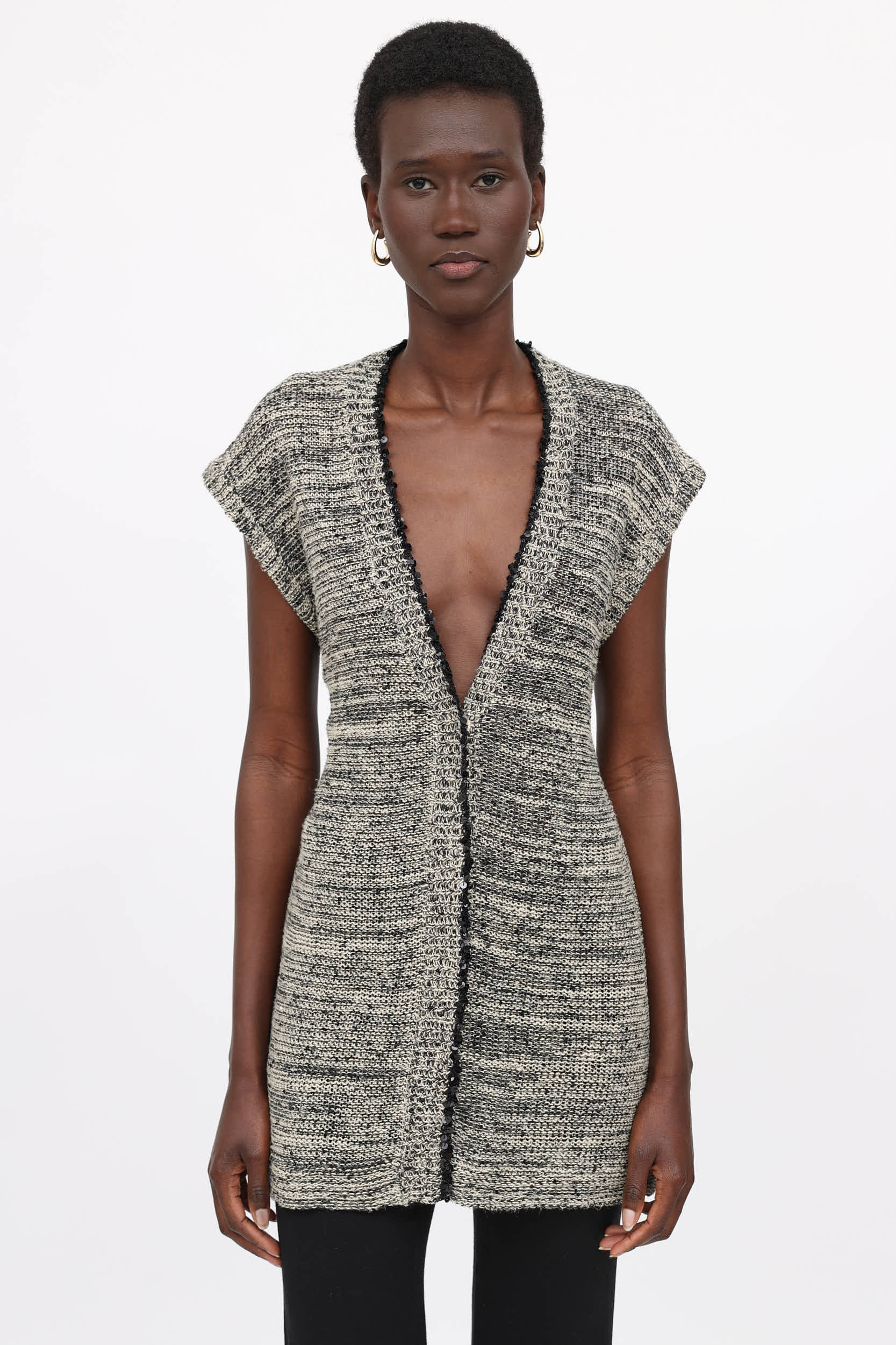 Brunello Cucinelli Knit Sequin Vest