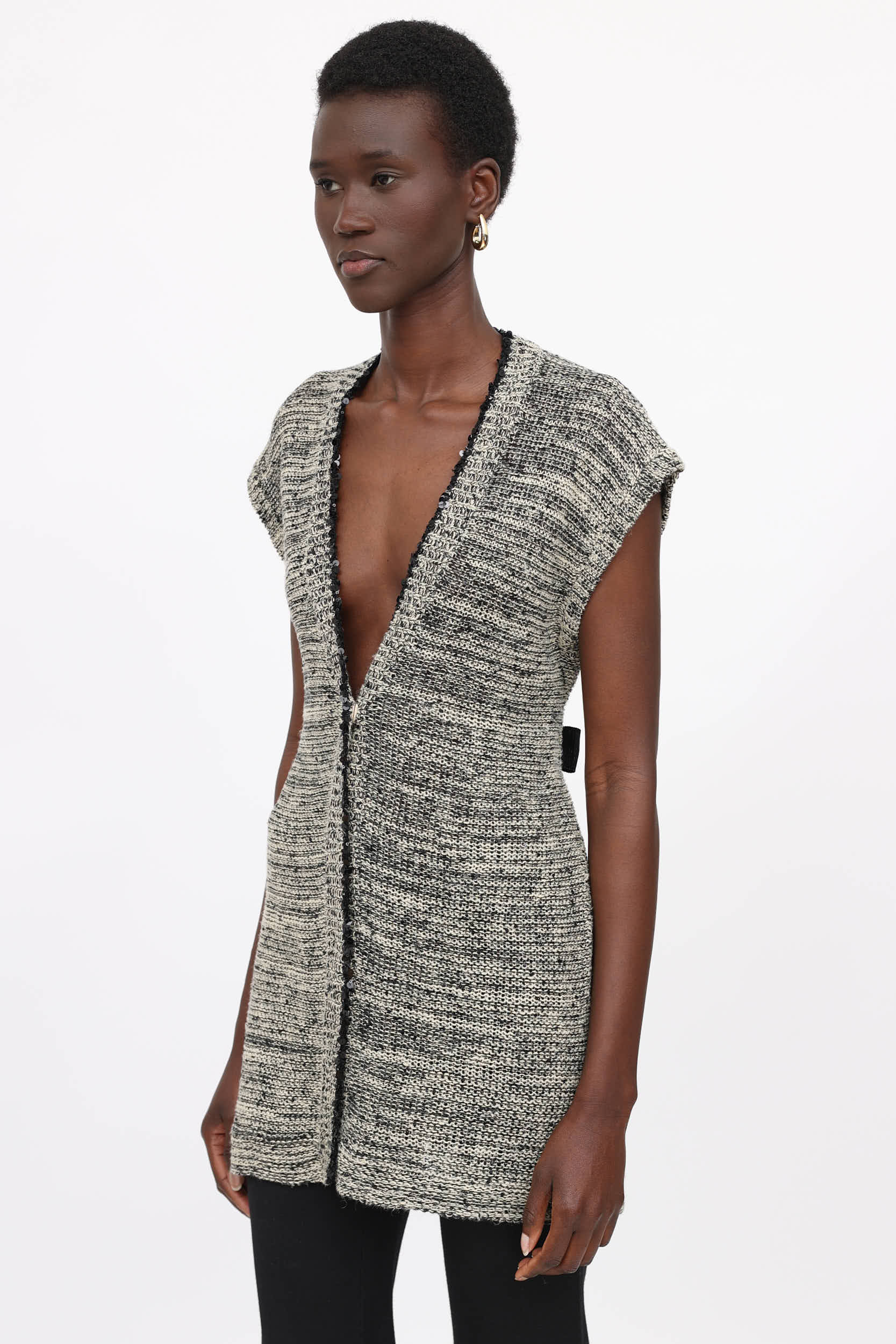 Brunello Cucinelli Knit Sequin Vest