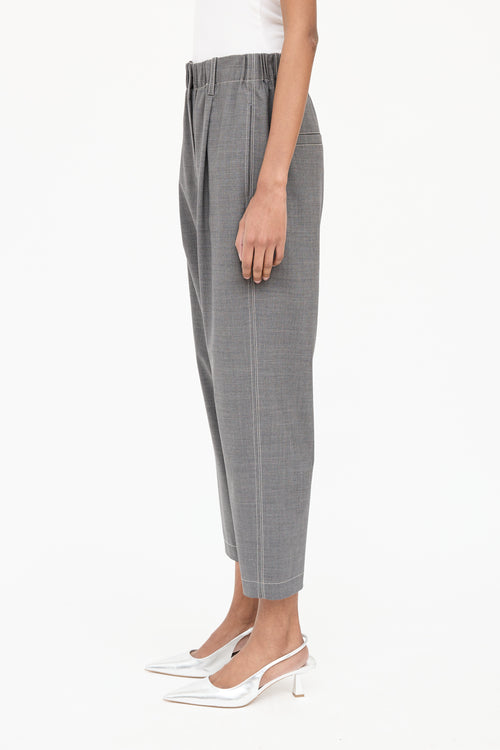 Wool Tapered Pant