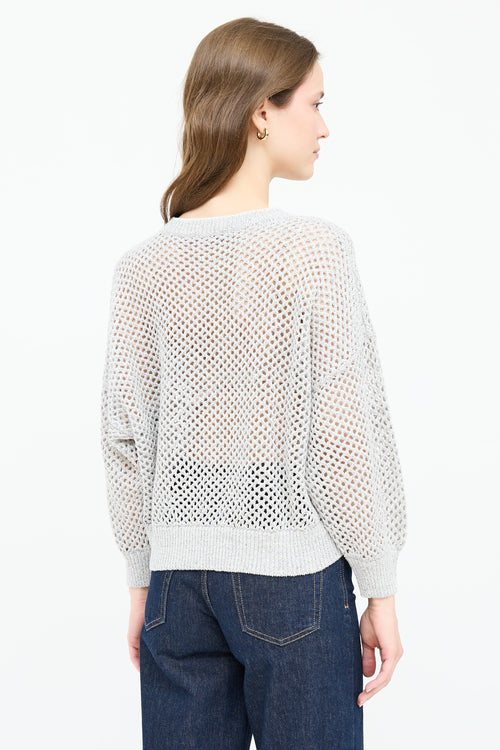 Brunello Cucinelli Knit Sparkle Sweater