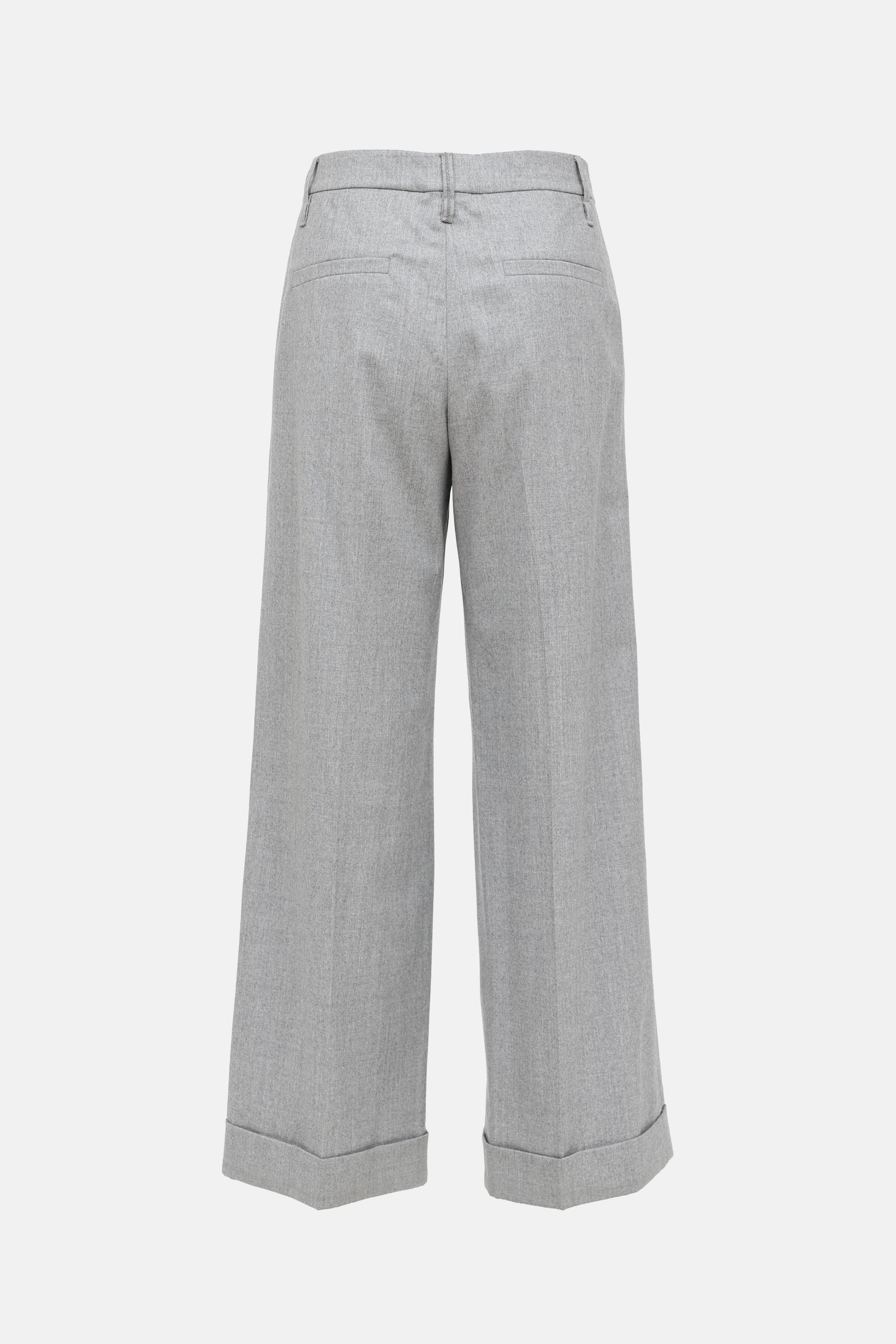 Brunello Cucinelli Wool Monili Bead Pant Suit
