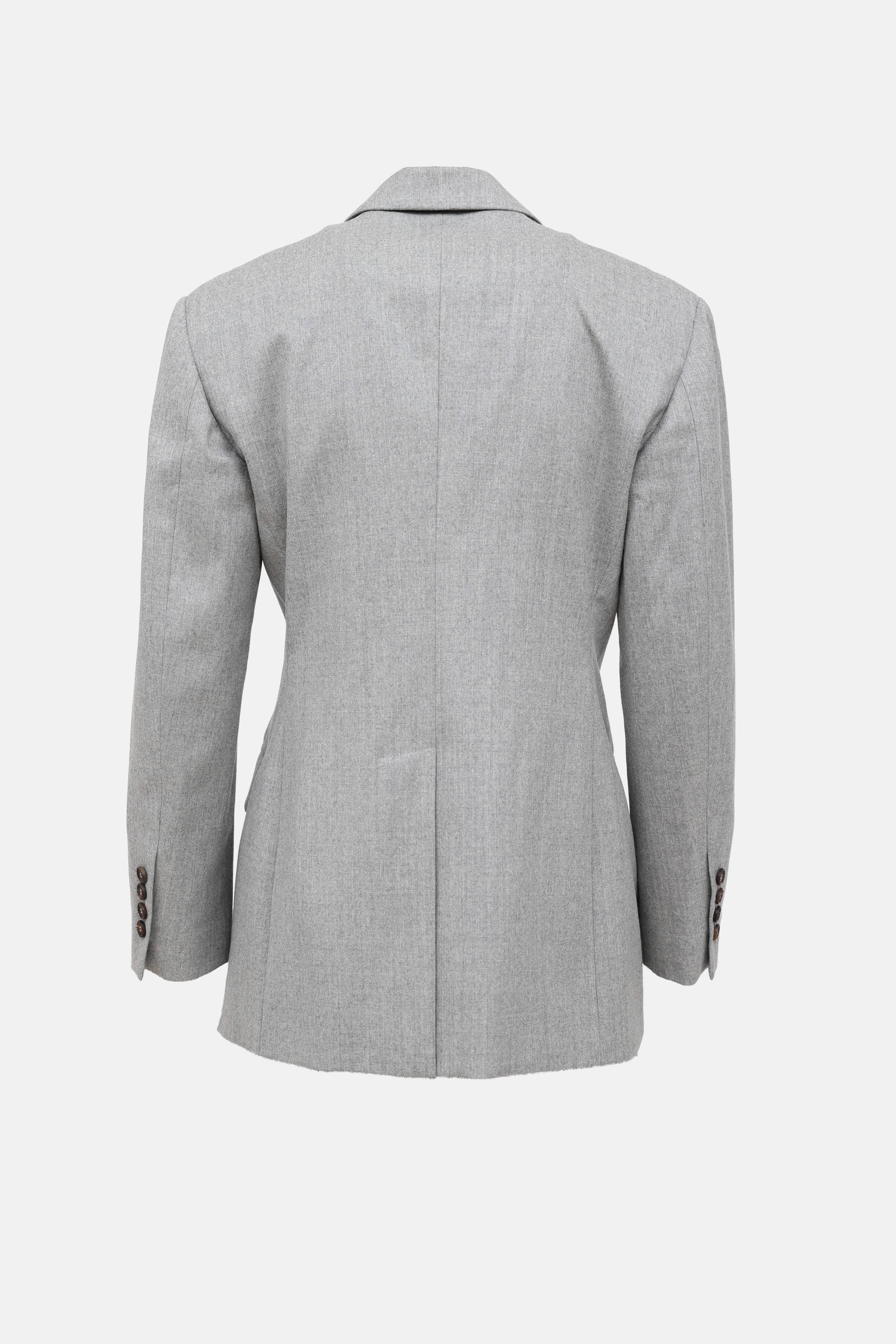 Brunello Cucinelli Wool Monili Bead Pant Suit