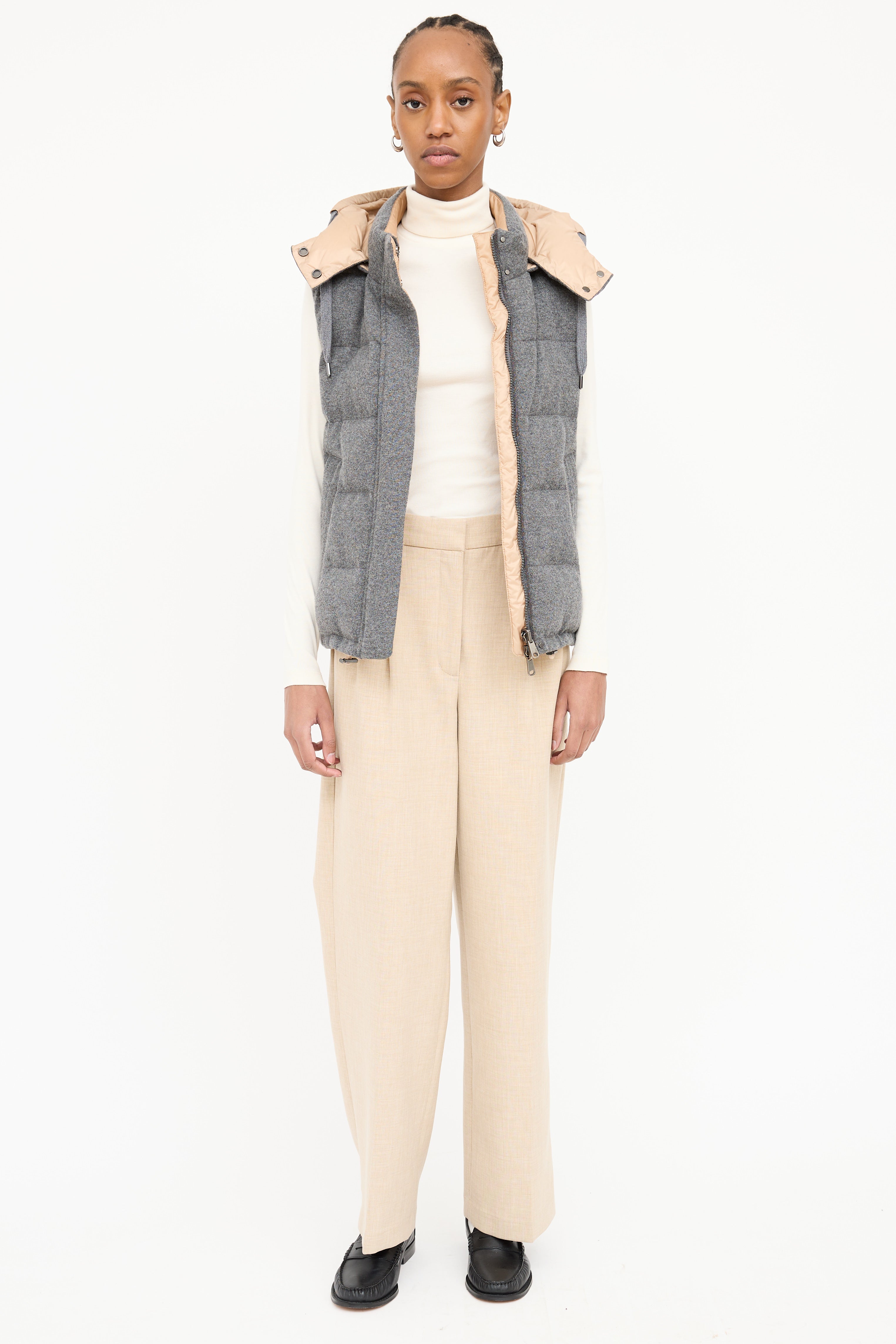 Brunello Cucinelli Reversible Puffer Vest