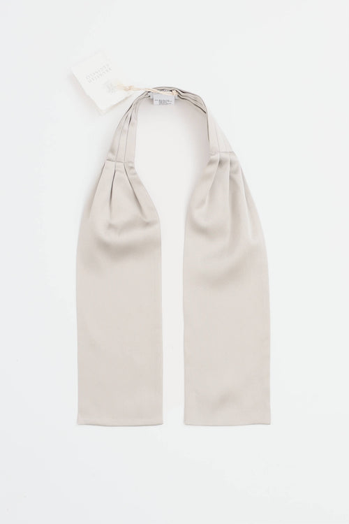 Brunello Cucinelli Silk Pleated Bow Tie