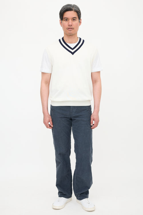 Brunello Cucinelli Knit V-Neck Vest