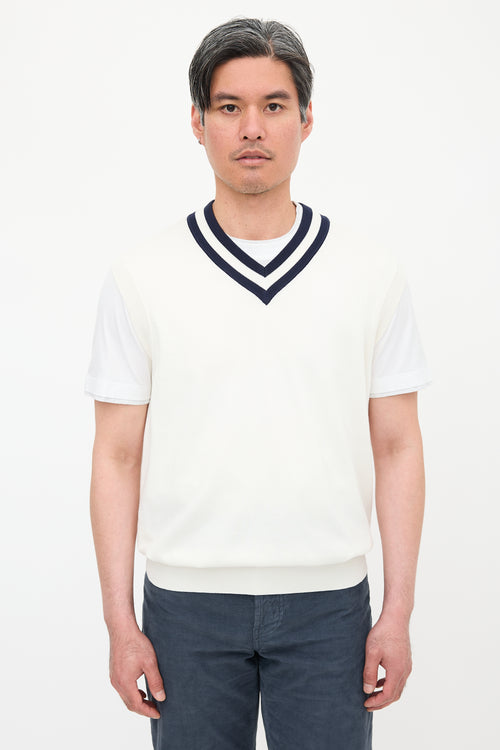 Brunello Cucinelli Knit V-Neck Vest