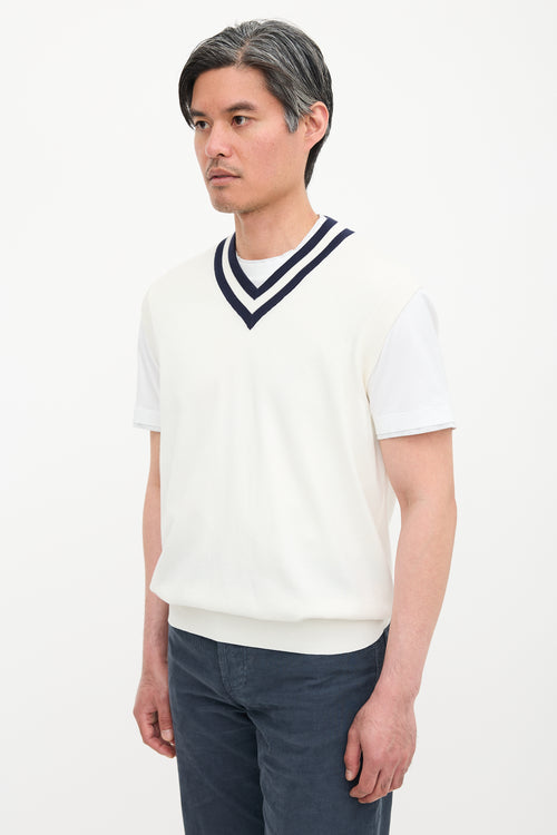 Brunello Cucinelli Knit V-Neck Vest